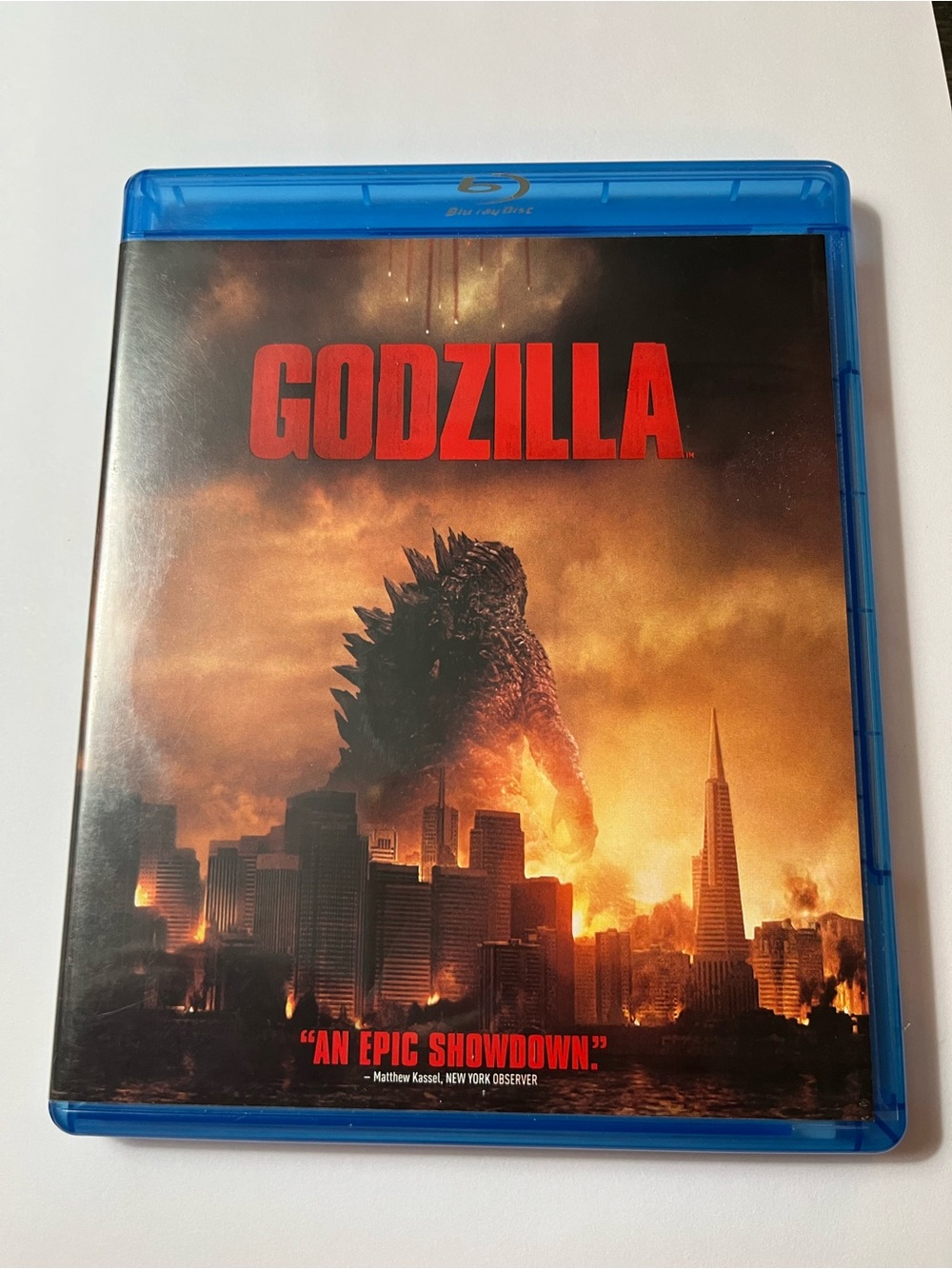 Godzilla (Blu-ray, 2014) Pre-Owned